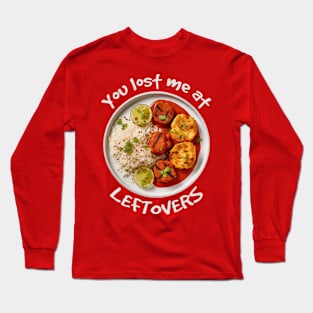 Leftovers, trendy meme Long Sleeve T-Shirt